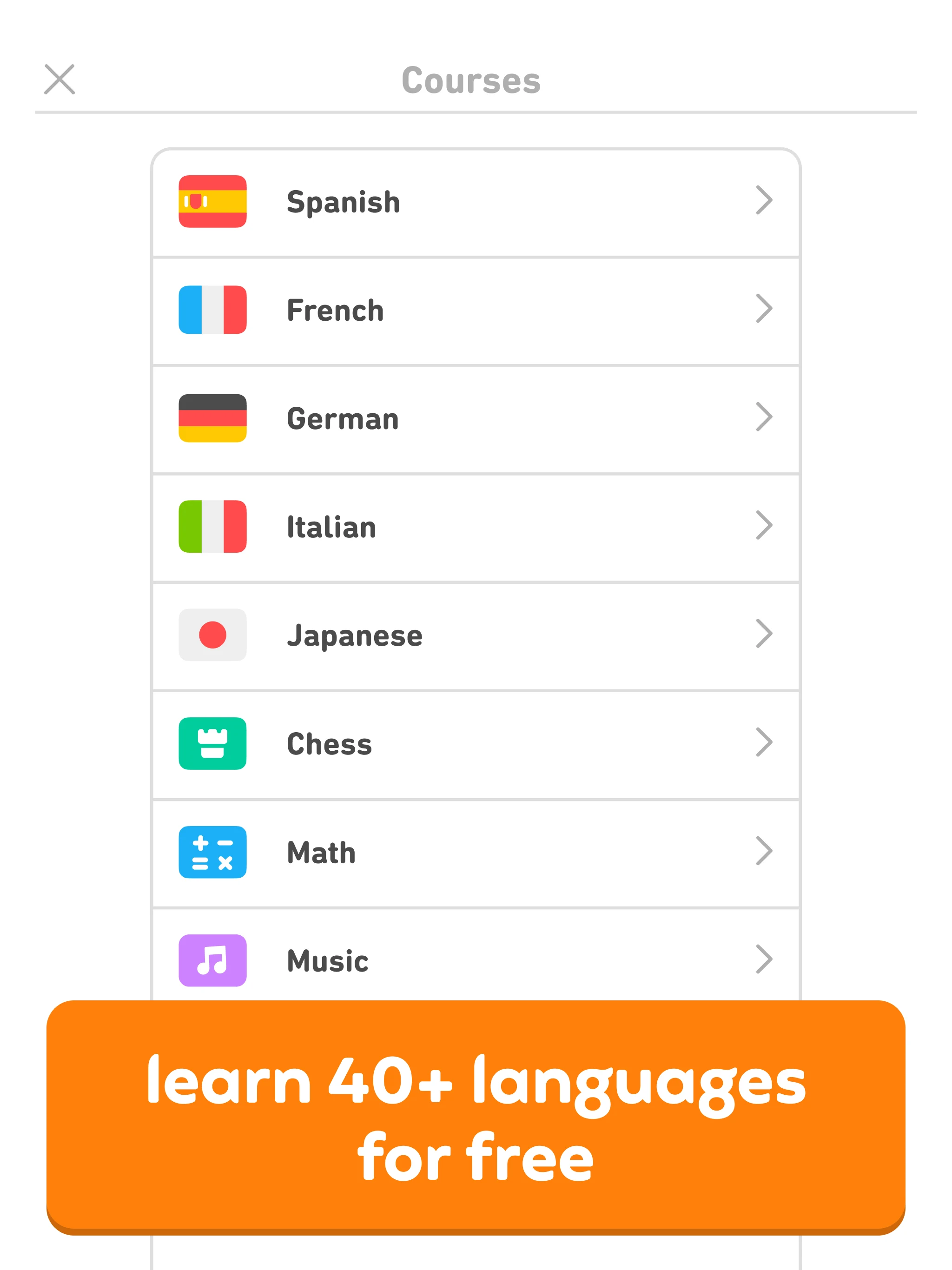 Duolingo: Ngoại ngữ & Cờ vua screenshot