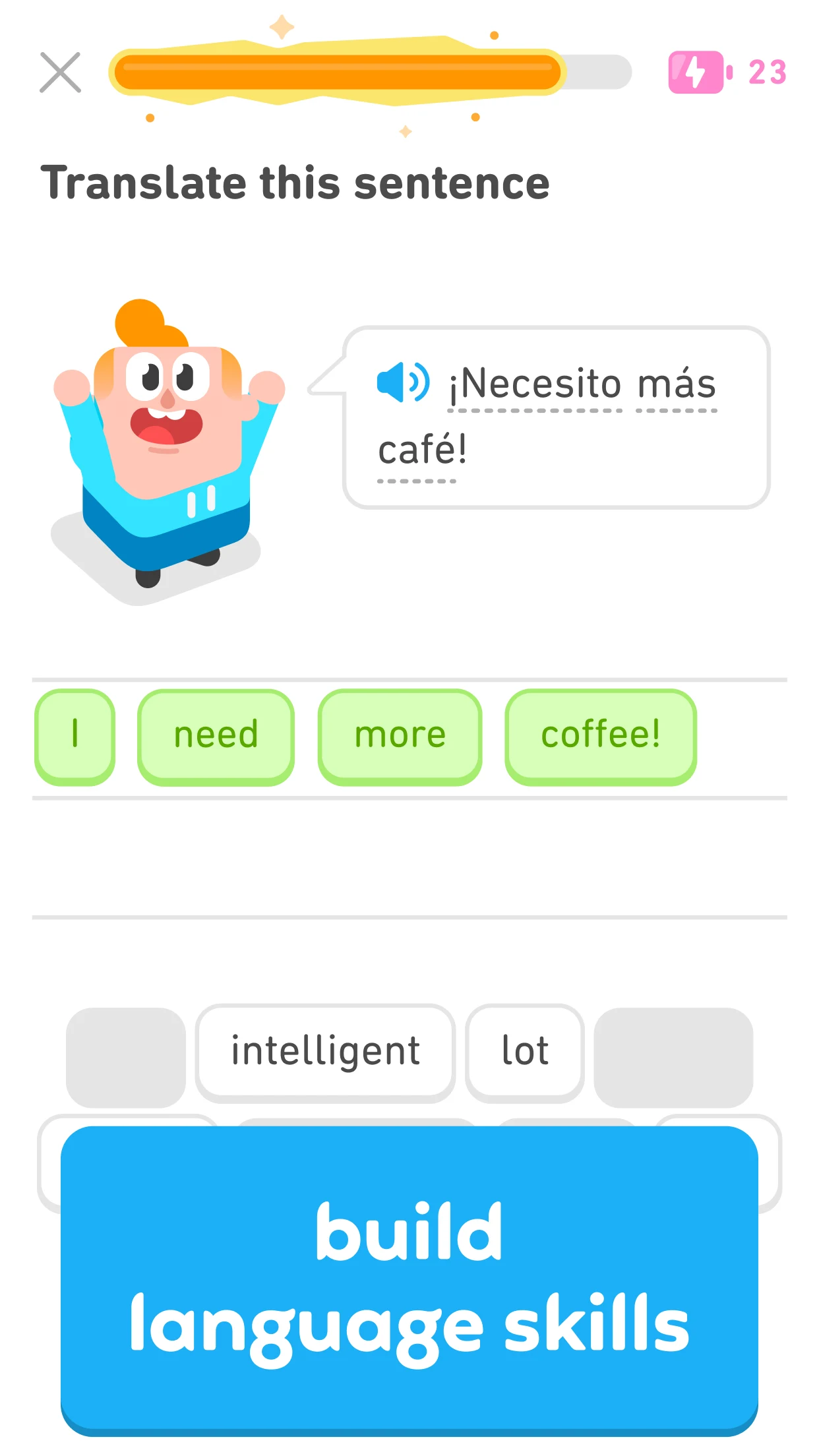 Duolingo: Ngoại ngữ & Cờ vua screenshot