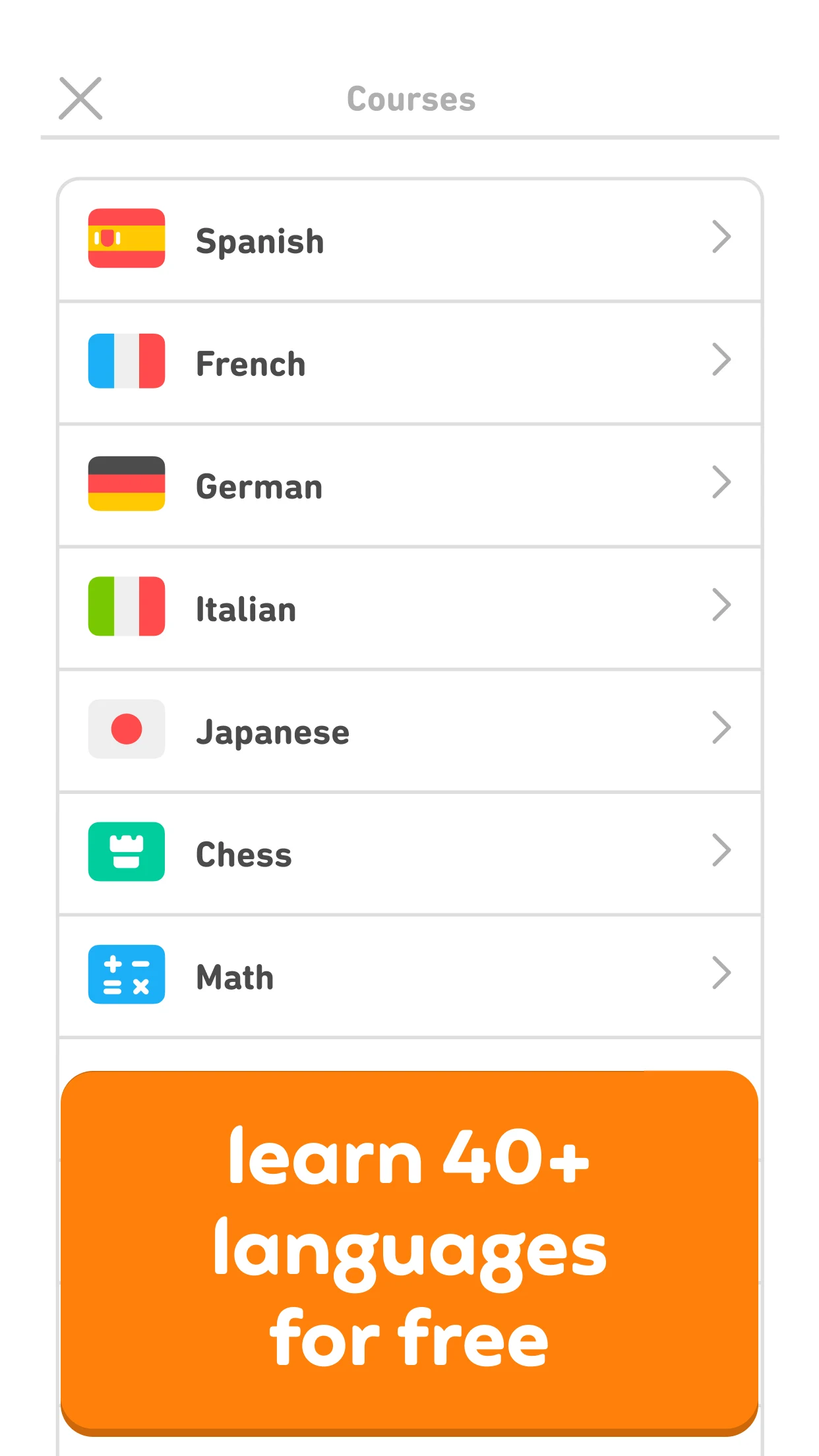 Duolingo: Ngoại ngữ & Cờ vua screenshot